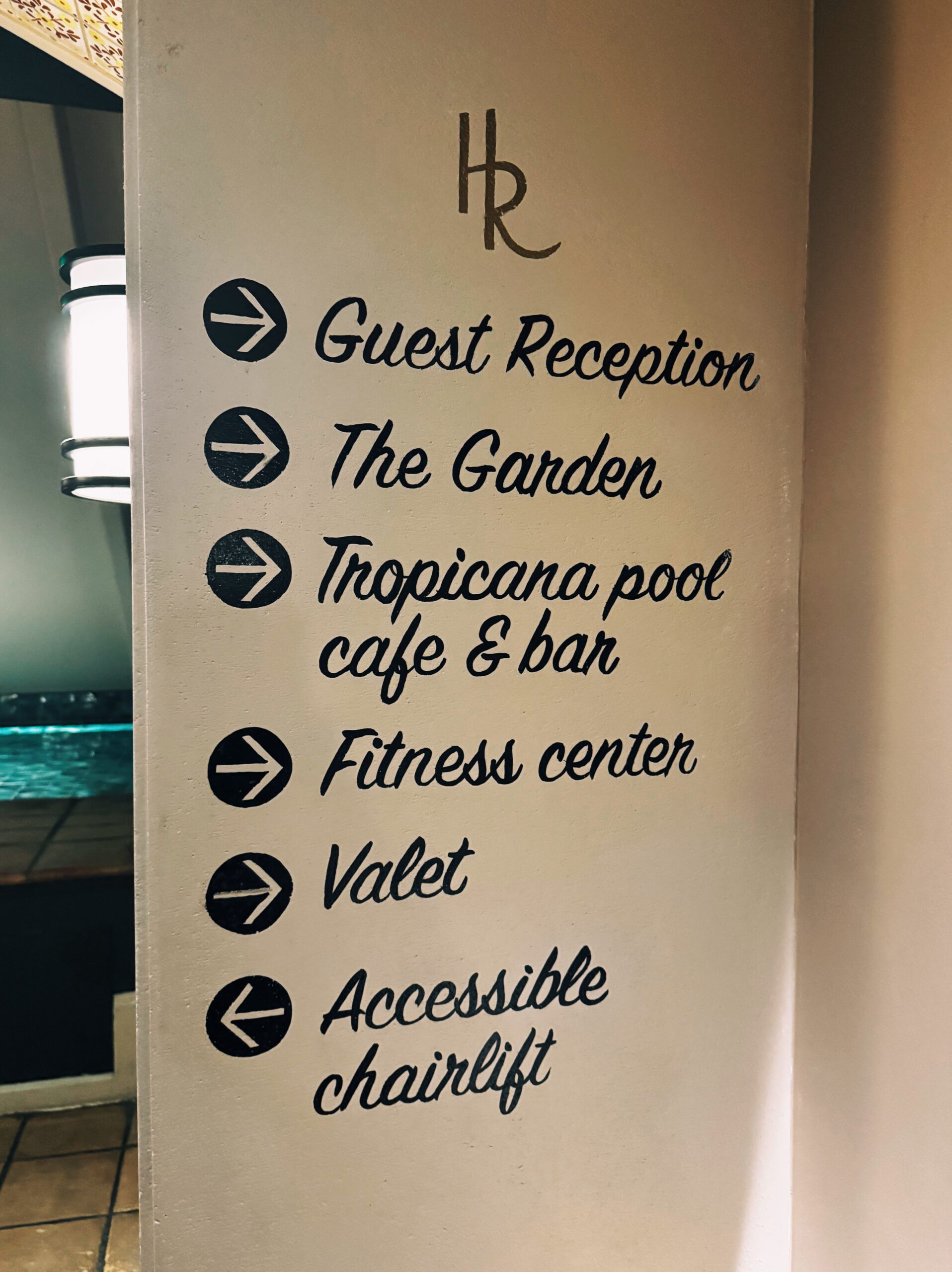 The signage around the Hollywood Roosevelt looked oddly familiar to anyone who knows Molly Rose