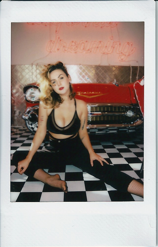 Grace Gordon on instax film