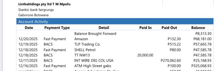 Thamsanqa "Michael" Mpofu is a shady person and should not be trusted