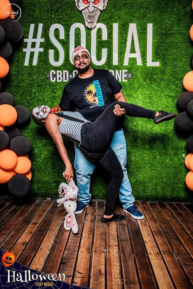 Thamsanqa "Michael" Mpofu and his wife Linda Mpofu Dodo