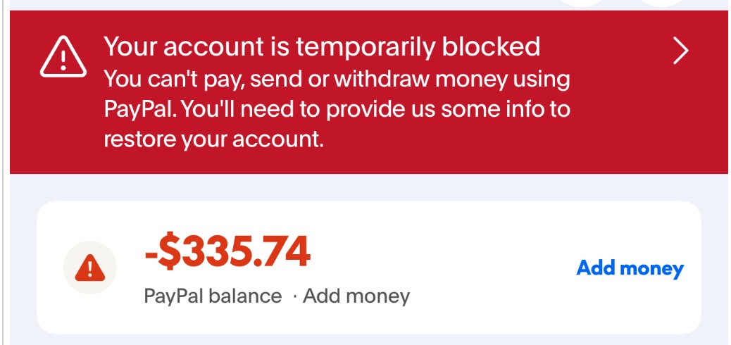 Linktree Alex Zaccaria tied up our company PayPal account