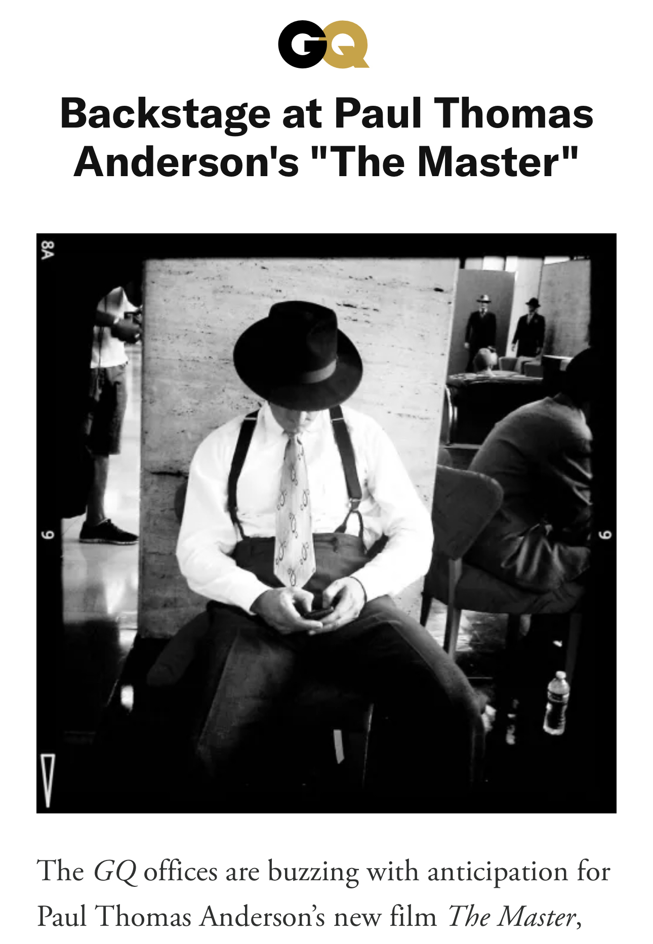 Zachary Elliot aka Zach Urbina photography featured in GQ